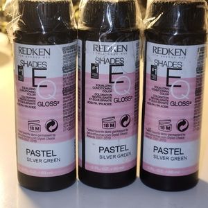 Redken shades eq pastel silver green